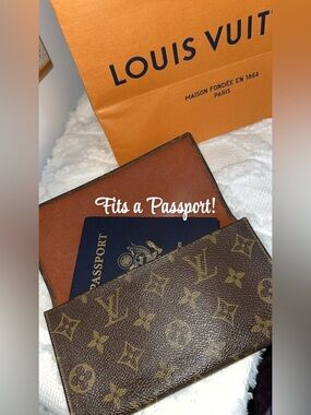 Louis Vuitton Monogram long flap wallet